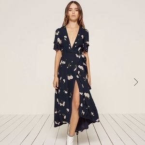 Reformation Layley Dress, Opaline - Size S